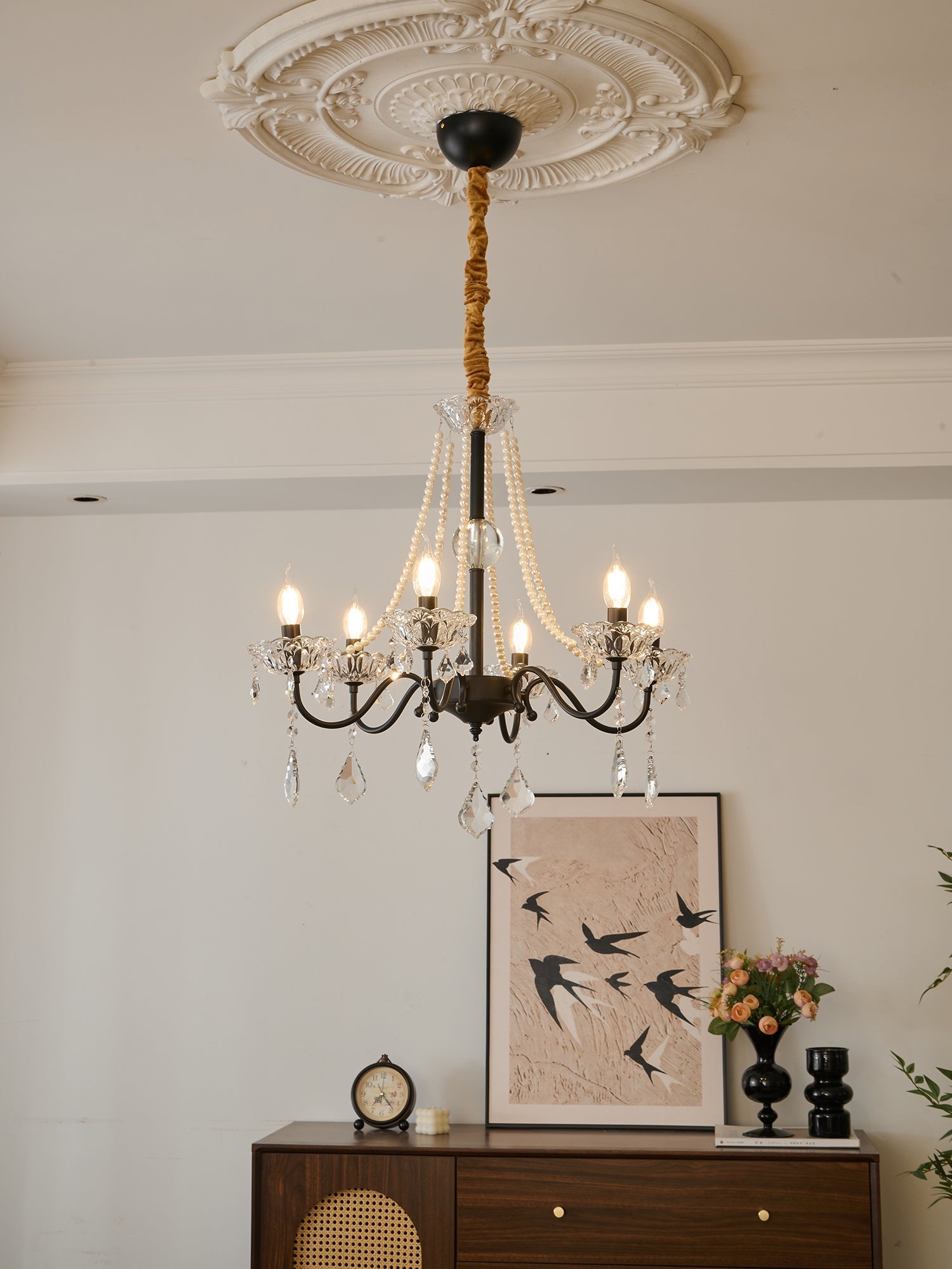 Nymiran Classic Postmodern Luxury Crystal Chandelier