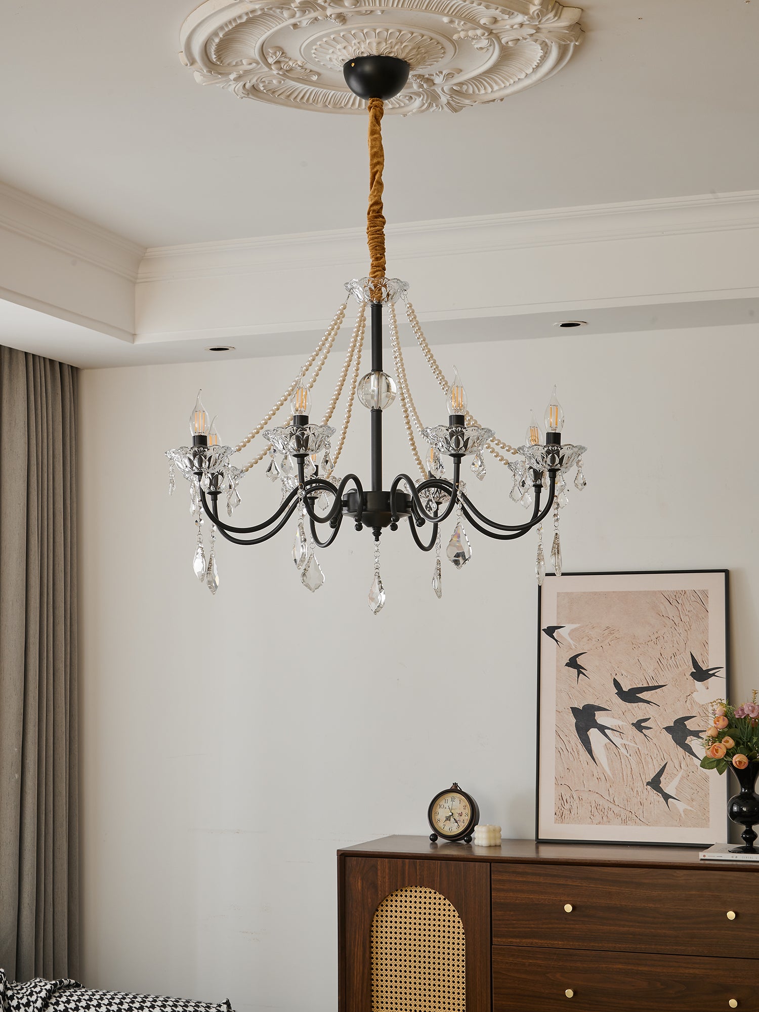 Nymiran Classic Postmodern Luxury Crystal Chandelier