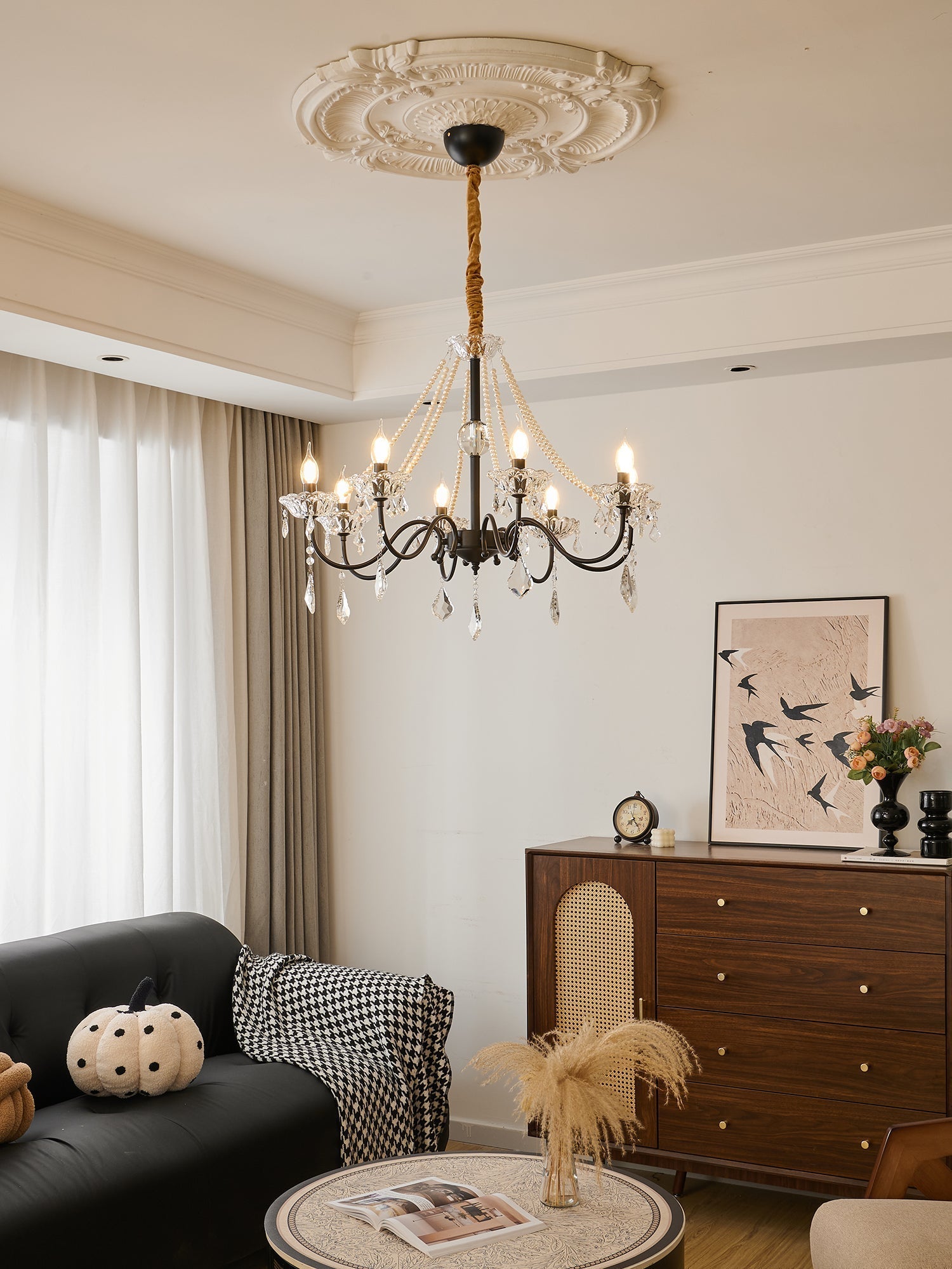 Nymiran Classic Postmodern Luxury Crystal Chandelier