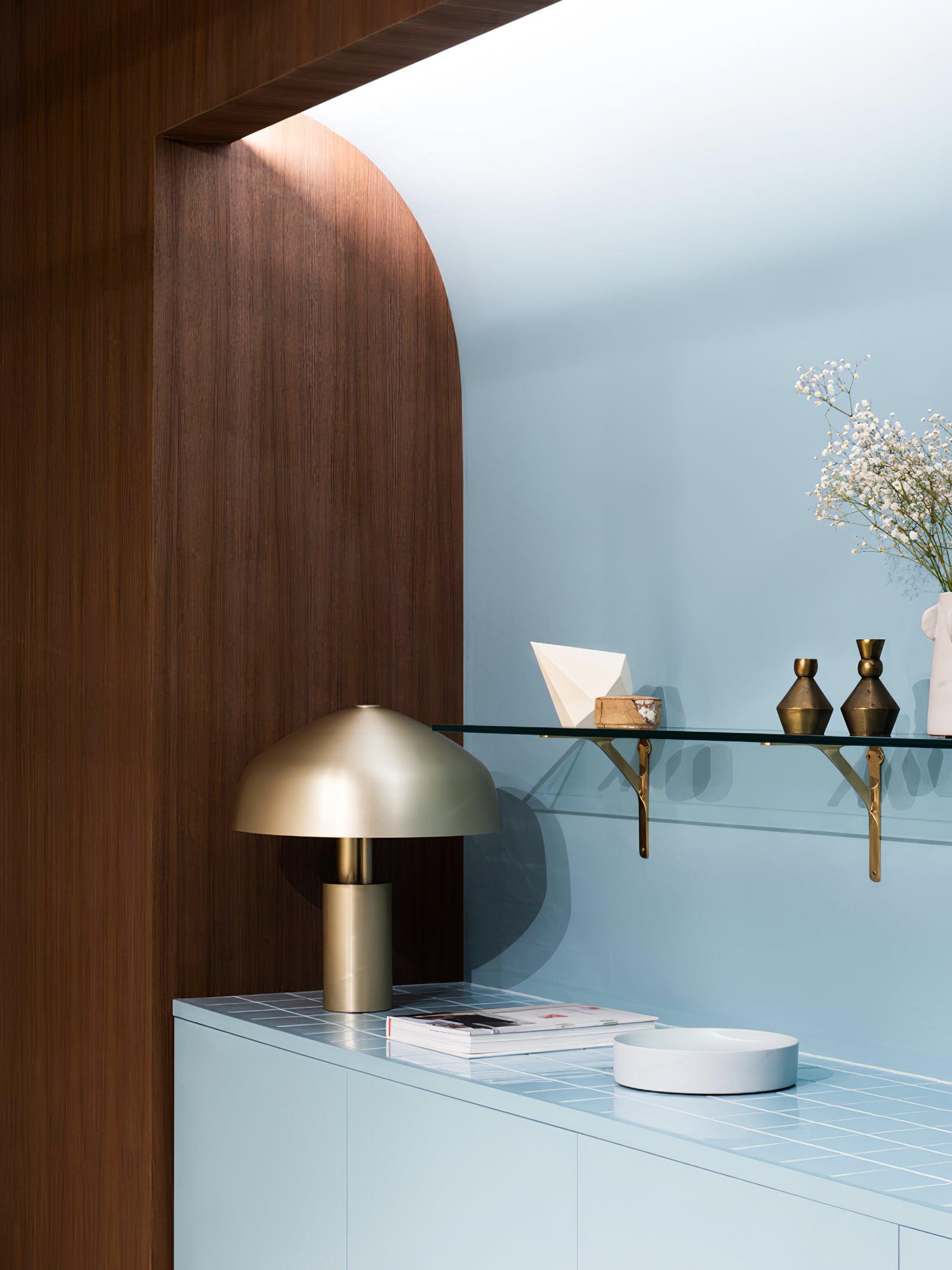 Kite Organic Brass Desk Lamp