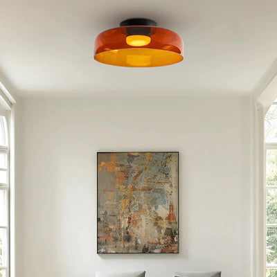 Valentina Modern Simple Creative Glass Flush Mount Ceiling Light - Neutral Decor