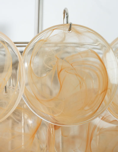 Celisira Chandelier Murano Glass Disc Classic