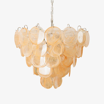 Celisira Chandelier Murano Glass Disc Classic