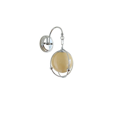 Veliselia Orb Cage Wall Sconce Light