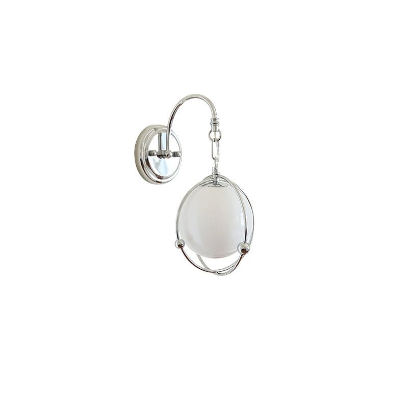 Veliselia Orb Cage Wall Sconce Light