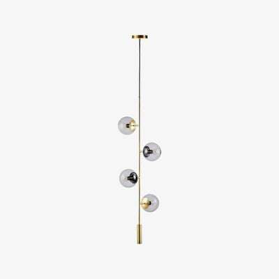 Erevia Brass & Glass Pendant Light