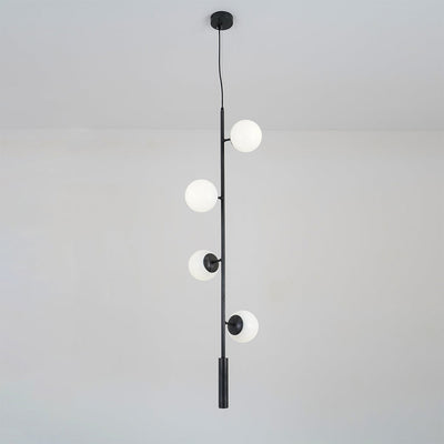 Erevia Brass & Glass Pendant Light