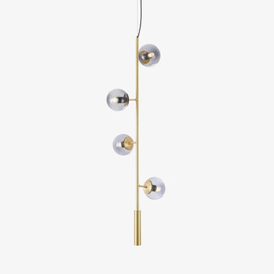 Erevia Brass & Glass Pendant Light