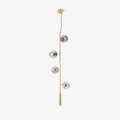 Erevia Brass & Glass Pendant Light