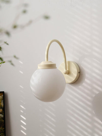 Zomareth Orb Surface Glass Wall Lamp