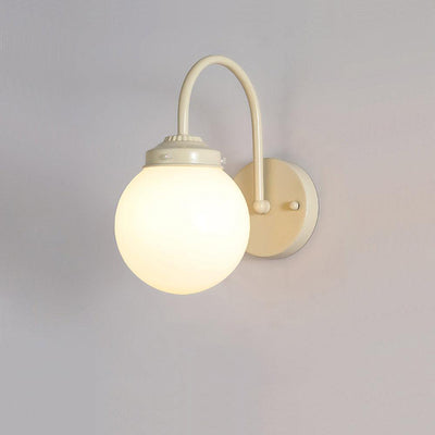 Zomareth Orb Surface Glass Wall Lamp