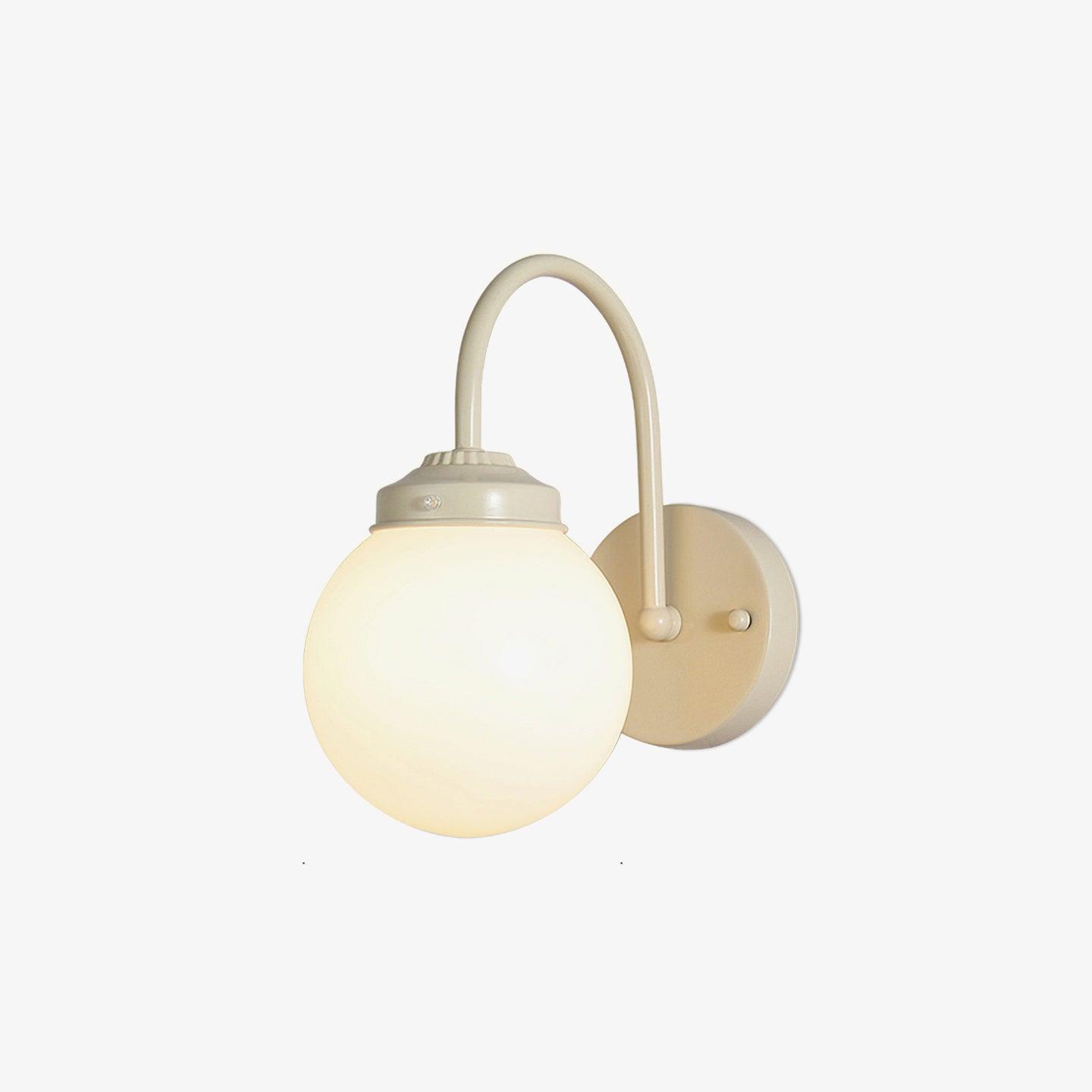 Zomareth Orb Surface Glass Wall Lamp