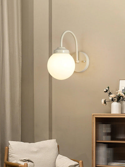 Zomareth Orb Surface Glass Wall Lamp