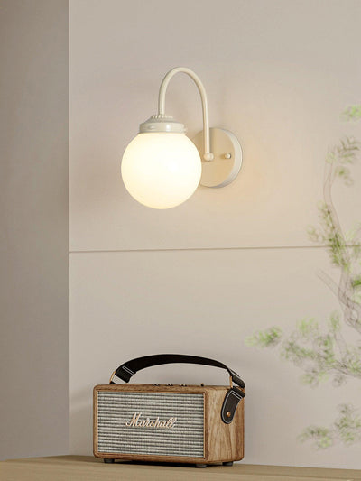 Zomareth Orb Surface Glass Wall Lamp