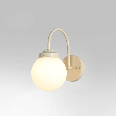 Zomareth Orb Surface Glass Wall Lamp
