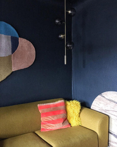 Erevia Brass & Glass Pendant Light