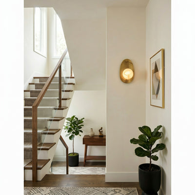 Orlisse Alabaster Wall Sconce