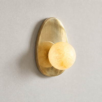 Orlisse Alabaster Wall Sconce