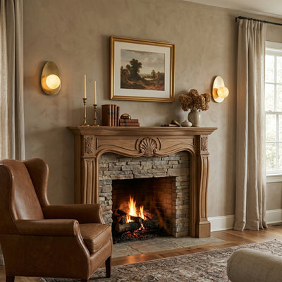 Orlisse Alabaster Wall Sconce