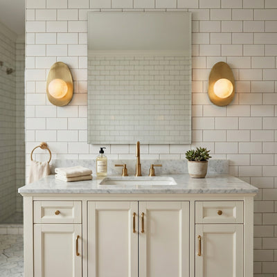 Orlisse Alabaster Wall Sconce