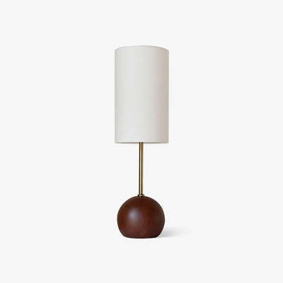 Sylivira Wooden Sphere Table Lamp