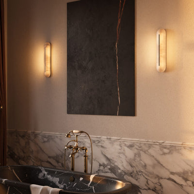 Armaryra Oblong Alabaster Wall Light