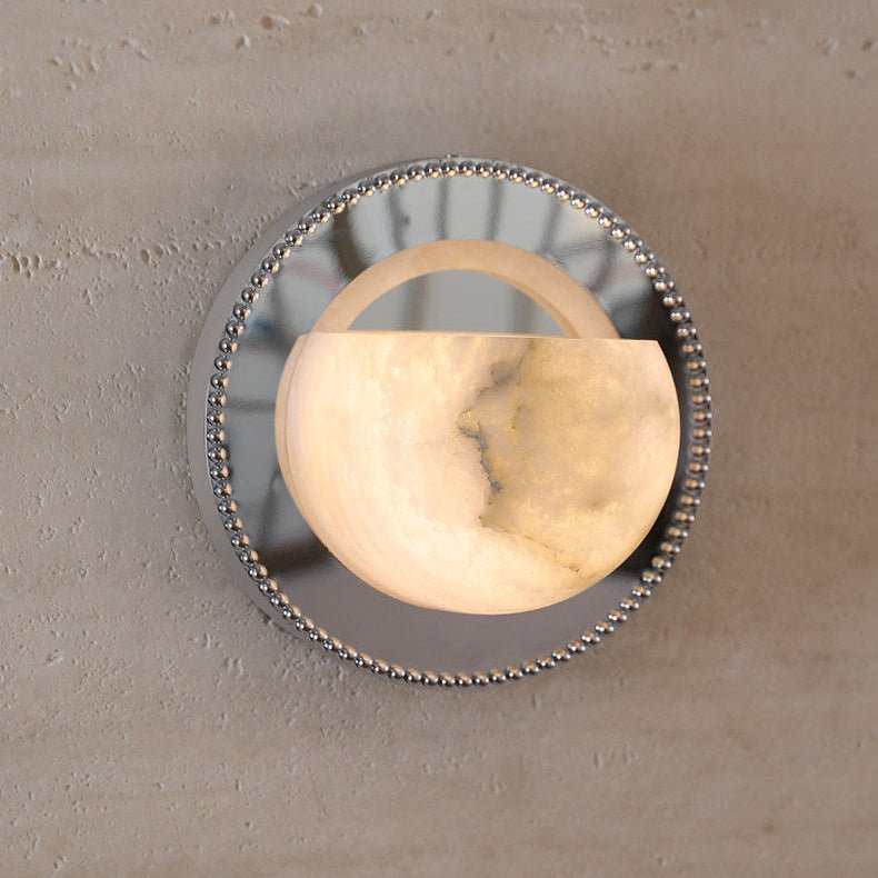 Albarelia Pearl Alabaster Wall Light