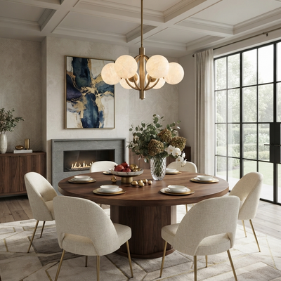 Farringcombe Alabaster Chandelier