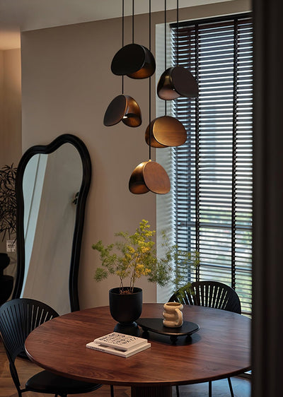 Tavro Minimalist Wood Pendant Light