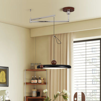 Ruby Line Swing Arm Pendant Lamp