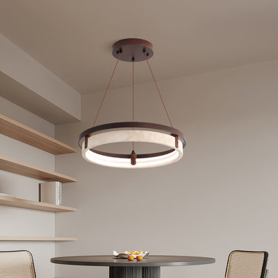Veraearae Travertine Pendant Light - Neutral Decor