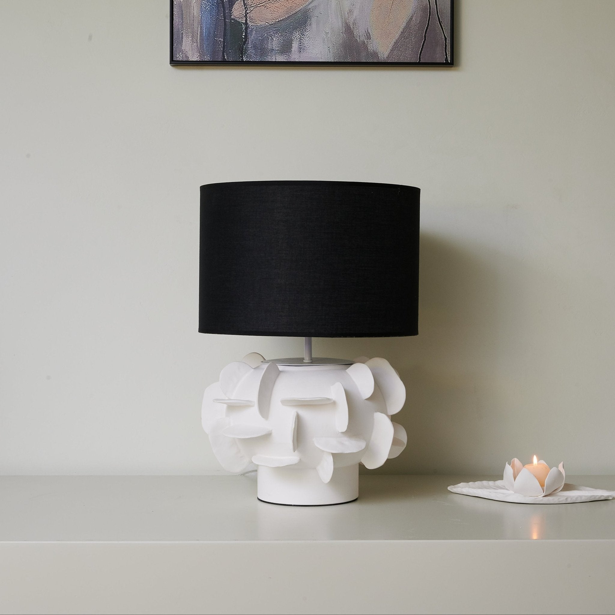 Peyton Contemporary Ceramics Table Lamp