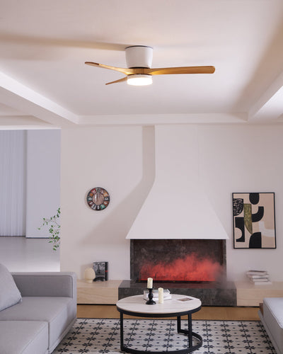 Dovervale Wooden Ceiling Fan Light