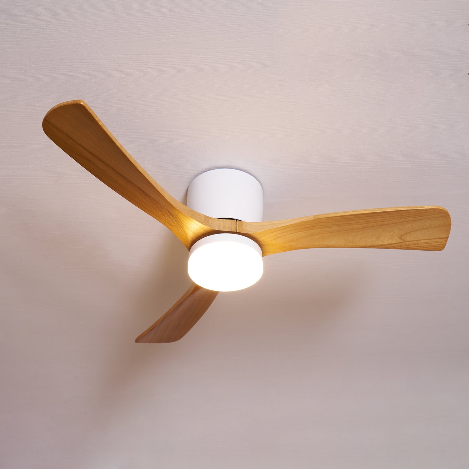 Dovervale Wooden Ceiling Fan Light