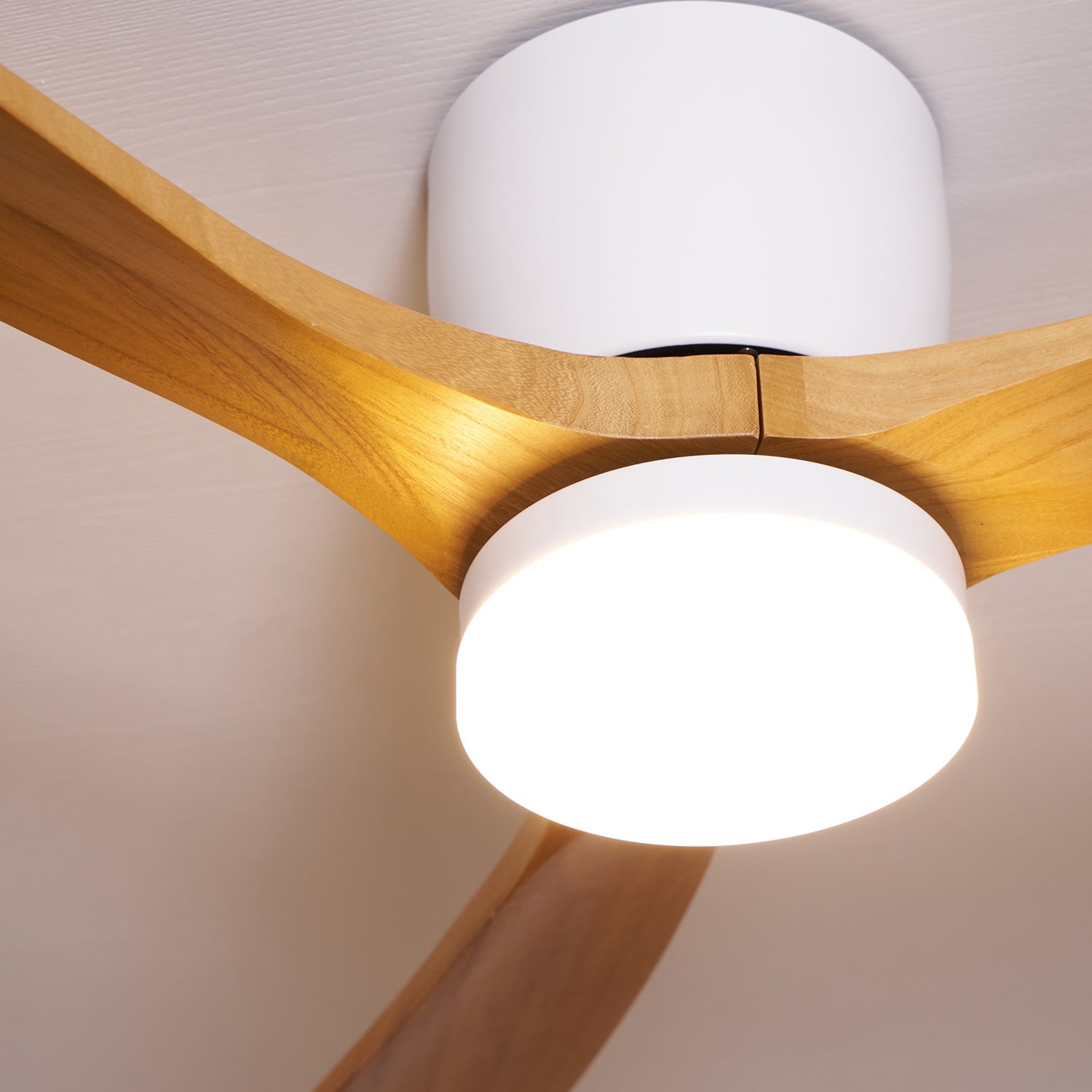 Dovervale Wooden Ceiling Fan Light