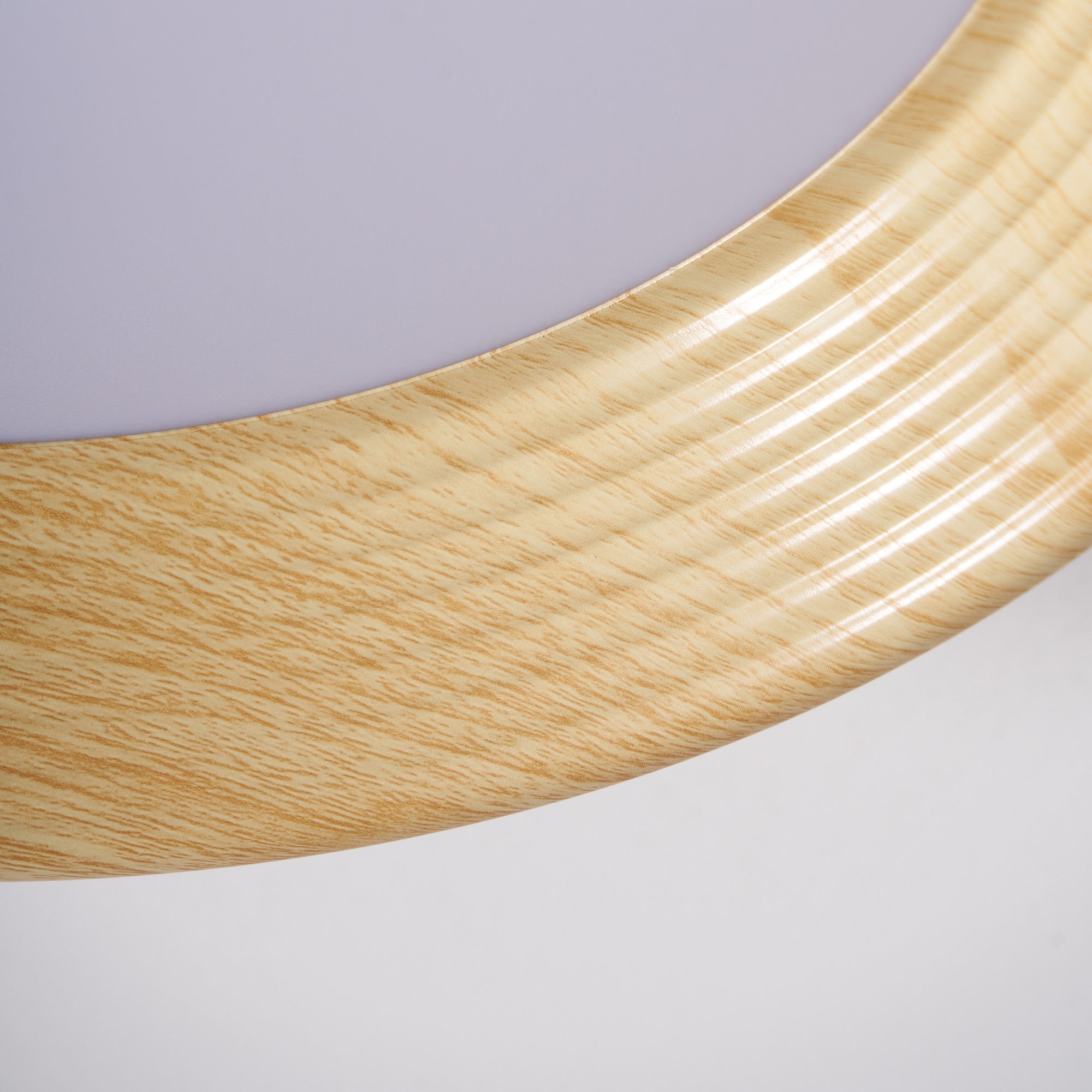 Elvirelle Ceiling Lamp Wood Ring Minimalist Adjustable