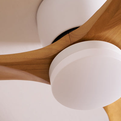 Dovervale Wooden Ceiling Fan Light