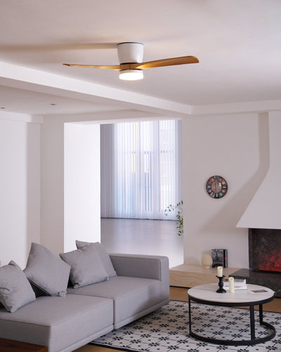 Dovervale Wooden Ceiling Fan Light