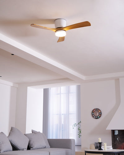 Dovervale Wooden Ceiling Fan Light