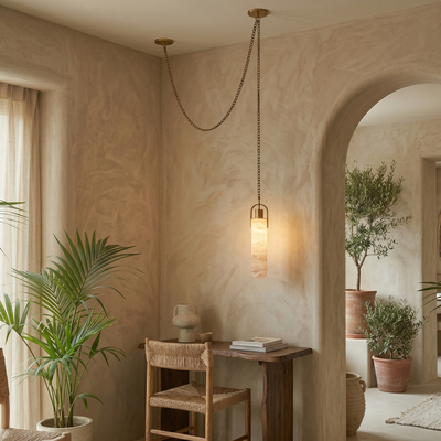 Bellmere Alabaster Pendant Light