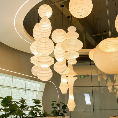 Elthayra Natural Series Bamboo Lantern Pendant Lamp