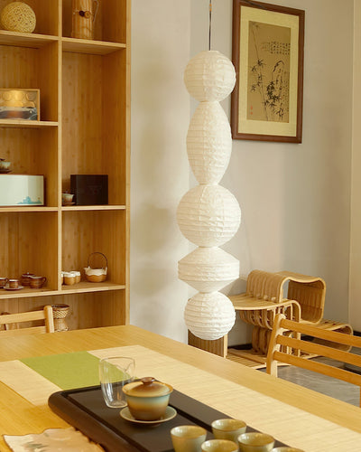 Elthayra Natural Series Bamboo Lantern Pendant Lamp