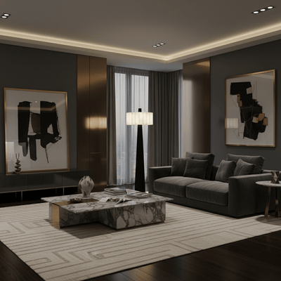 Nivalena Alabaster Pleat Floor Lamp