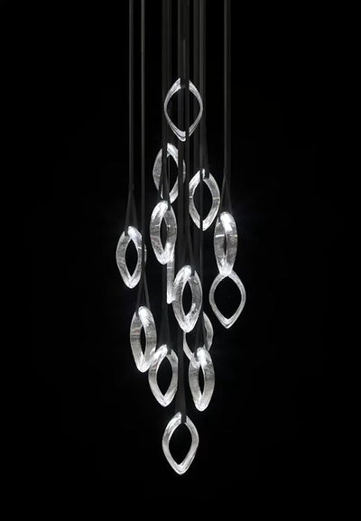 Ivvyne Modern Glass Chandelier