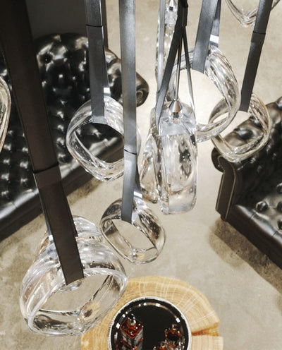Ivvyne Modern Glass Chandelier