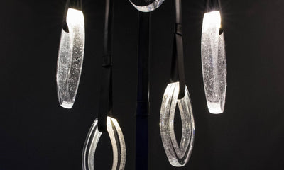 Ivvyne Modern Glass Chandelier