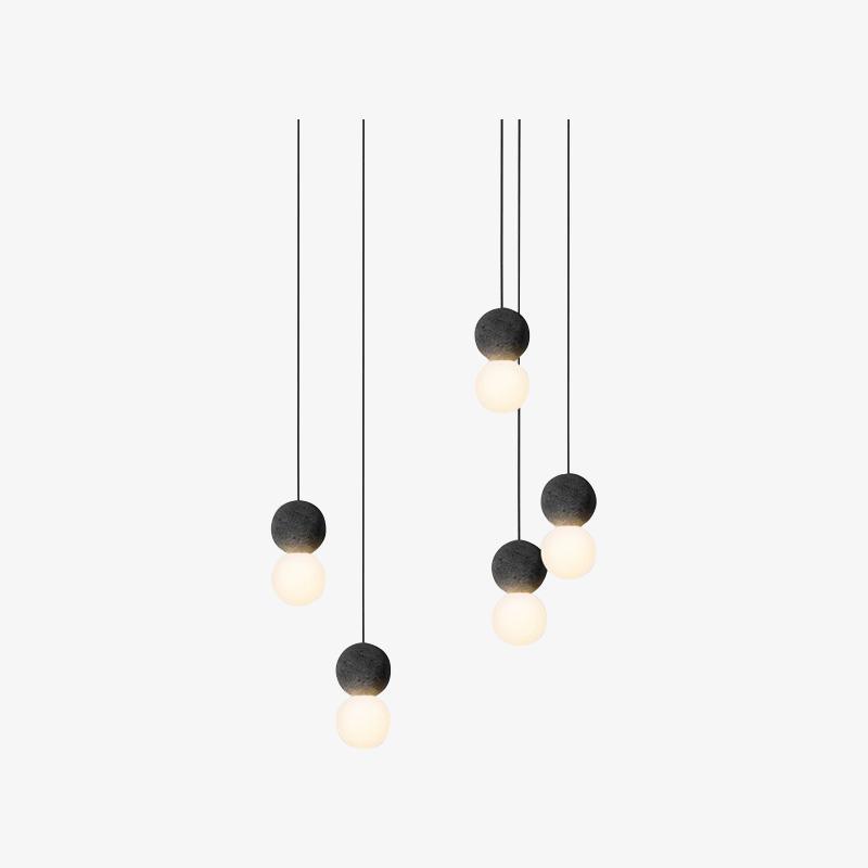 Joss Cement Minimalist Pendant Lamp