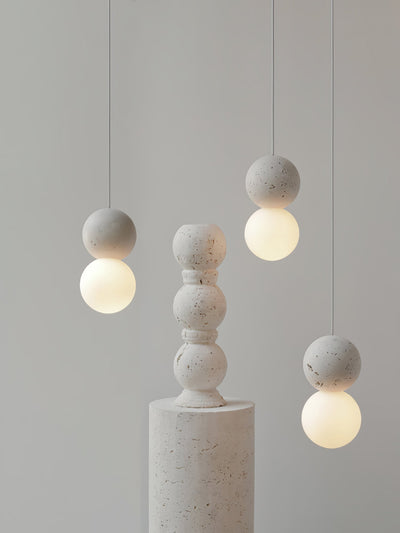 Joss Cement Minimalist Pendant Lamp