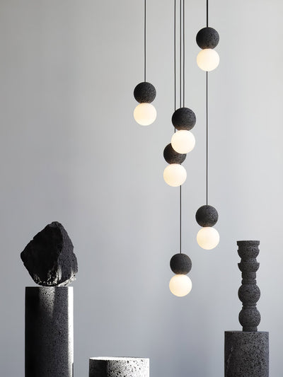 Joss Cement Minimalist Pendant Lamp