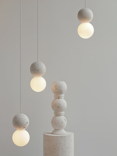 Joss Cement Minimalist Pendant Lamp